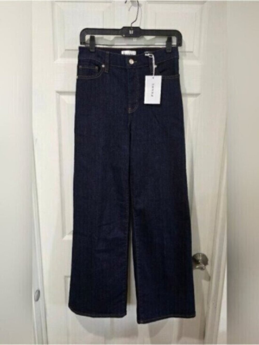 Frame Le Slim Palazzo Wide Leg Jeans - Picture 3 of 11